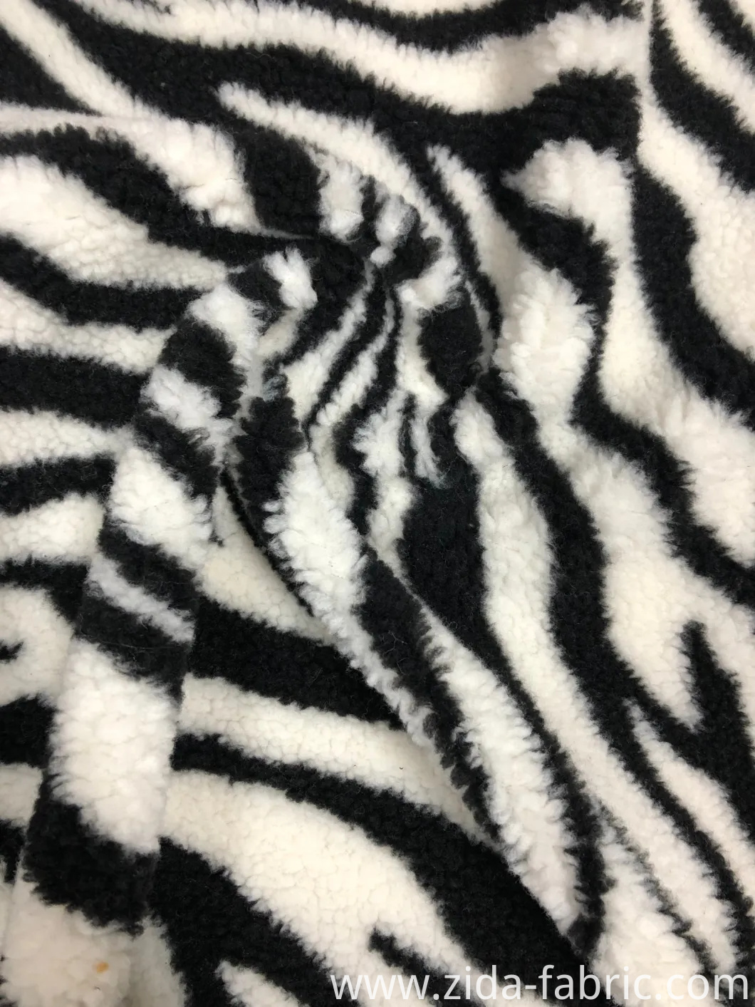 100%Polyester Lambswool Jacquard Knitted Fabric (Berber Fleece)